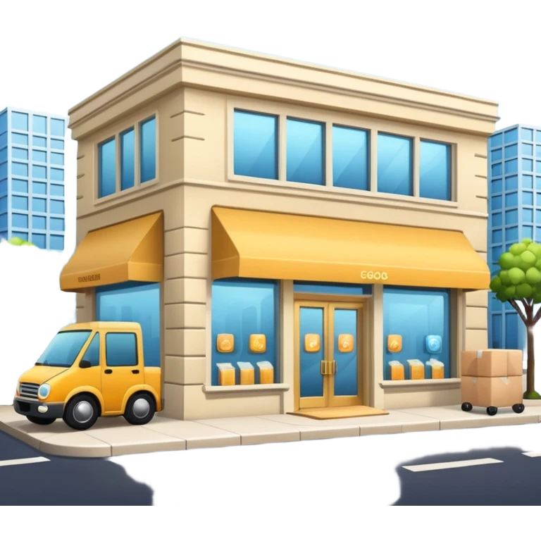goods delivery point boutique emoji