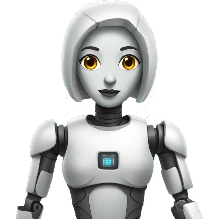 Robot girl  emoji