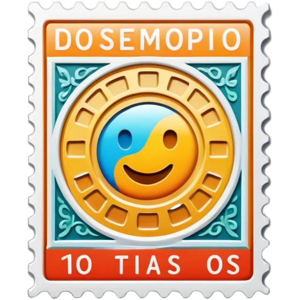postage stamp emoji