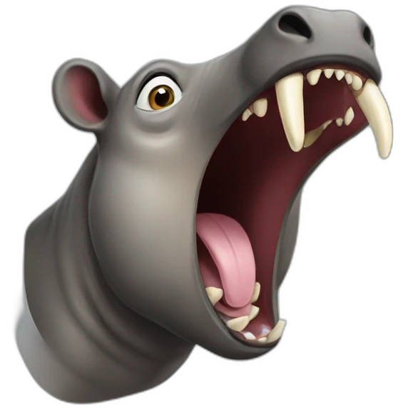 moeritherium open mouth emoji