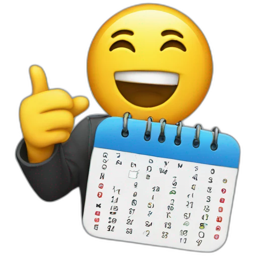 schedule emoji