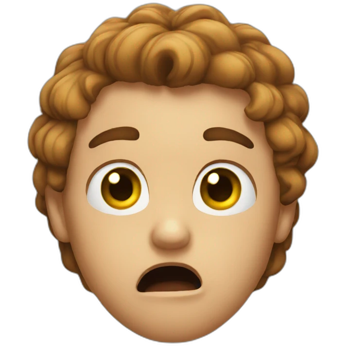 scared emoji