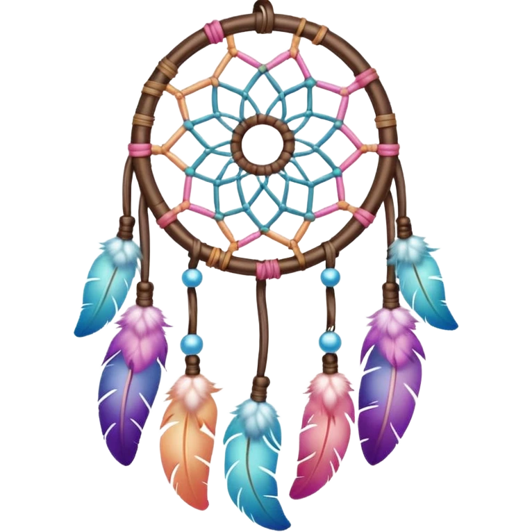 Mini pastel dreamcatcher emoji