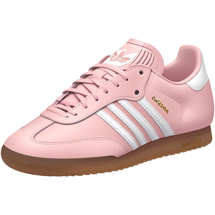 Adidas samba shoes light pink  emoji