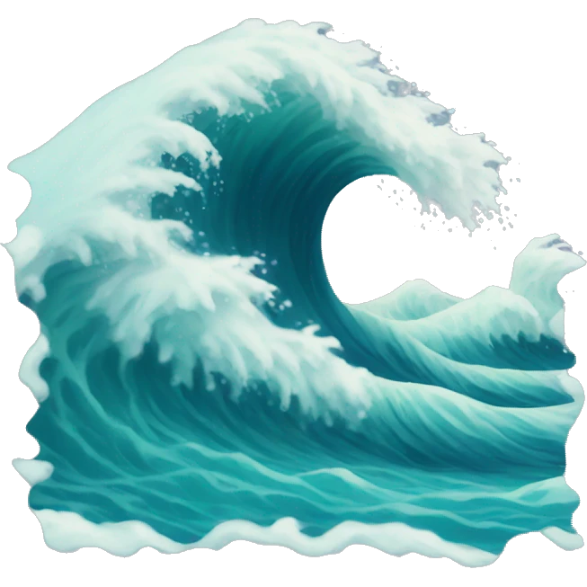 Waves emoji