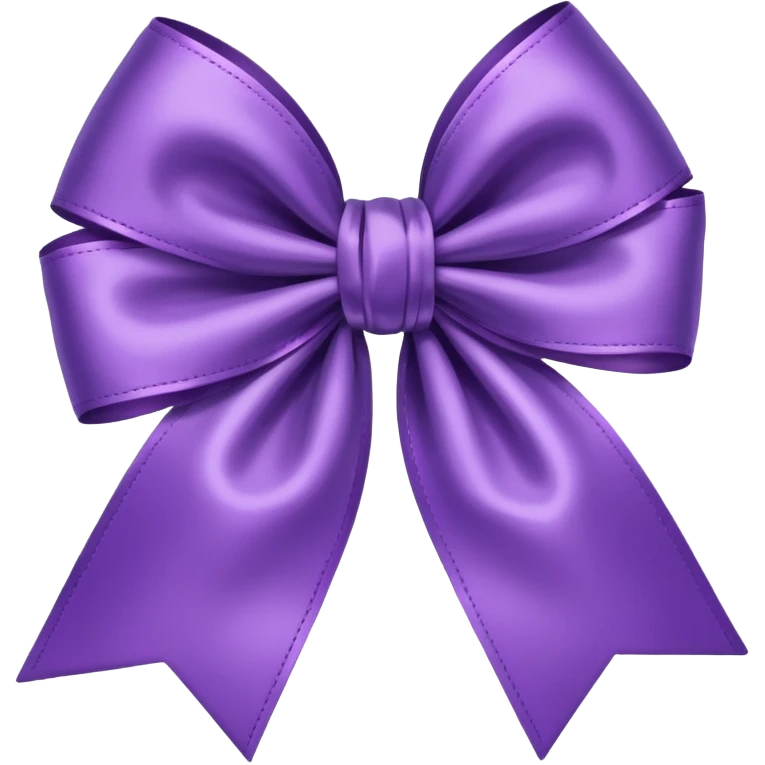 🎀in purple color  emoji