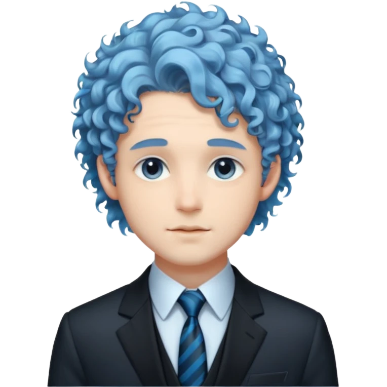 ethereal-pastel-transparent-translucent-gorgeous-spectral-dark-greyish-whitish-gloomy-man-with-blue-curly-hair-with-a-beautiful-black-suit emoji