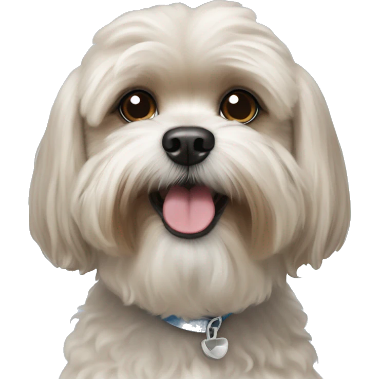 Poodle Shih Tzu mix emoji