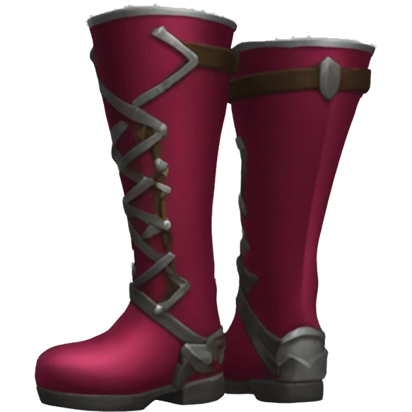 Ruby armor boots emoji