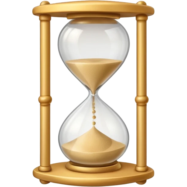 sand clocks emoji