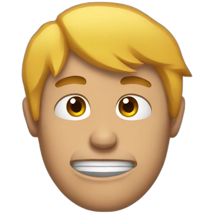ripped guy emoji