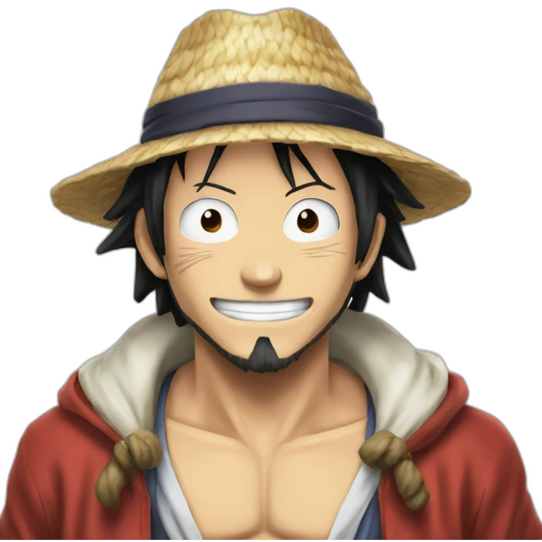 Mugiwara no luffy emoji