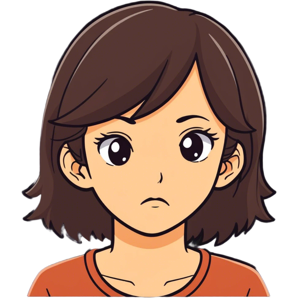 A brunette girl really disgusted at her bf emoji
