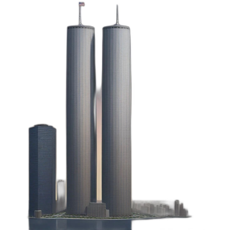 Twin tower USA emoji