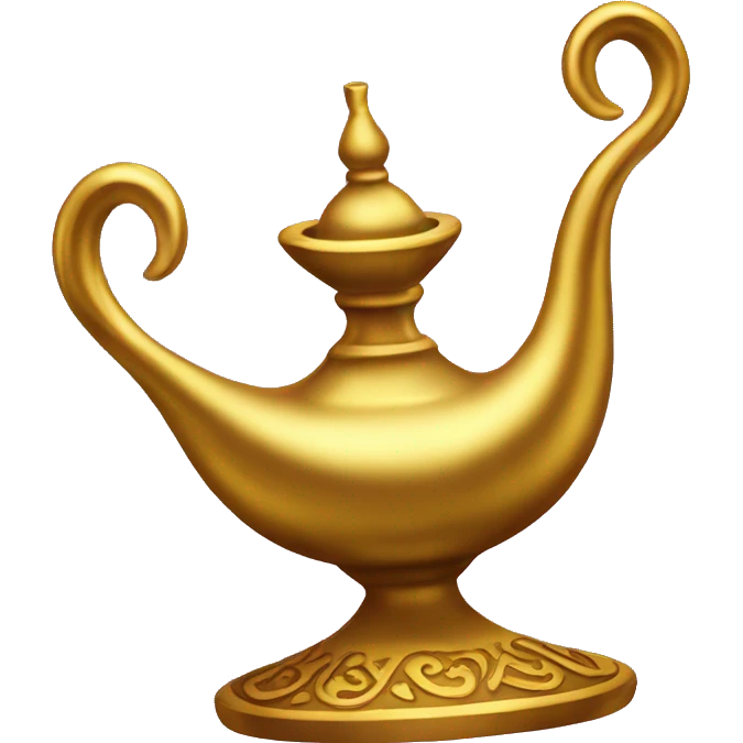 Genie Lamp alladin emoji
