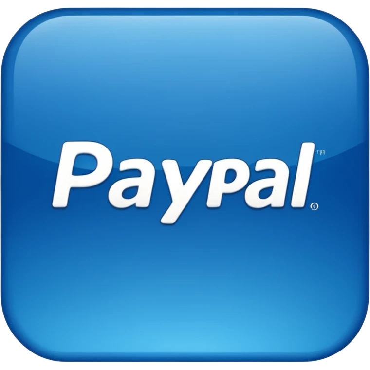 create an icon of the pay pal emoji