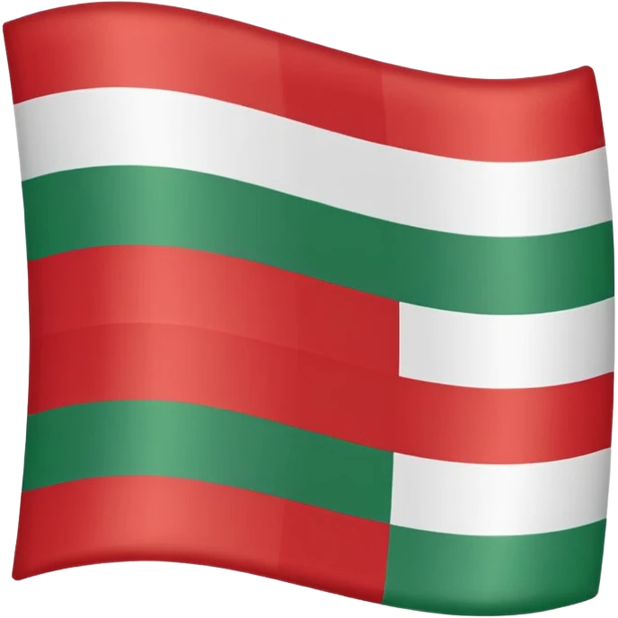 Bulgaria real flag emoji