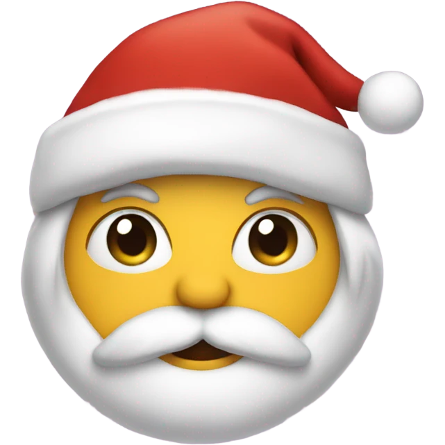 A christmas heart emoji