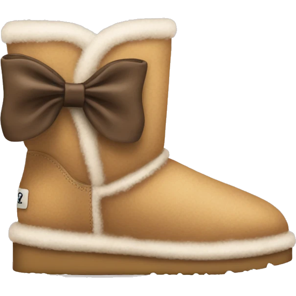 Uggs with bow  emoji