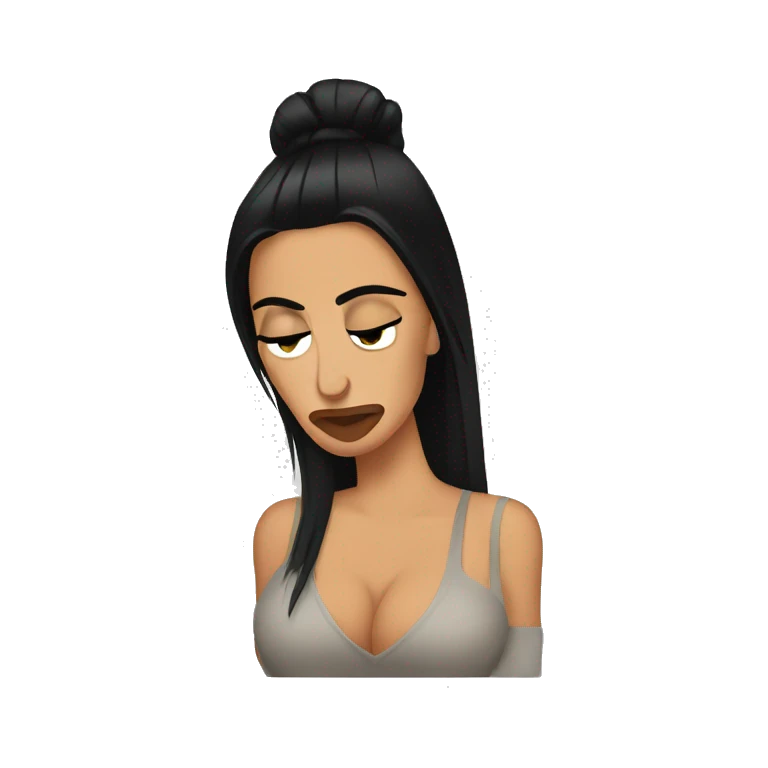 Kim kardashian crying emoji