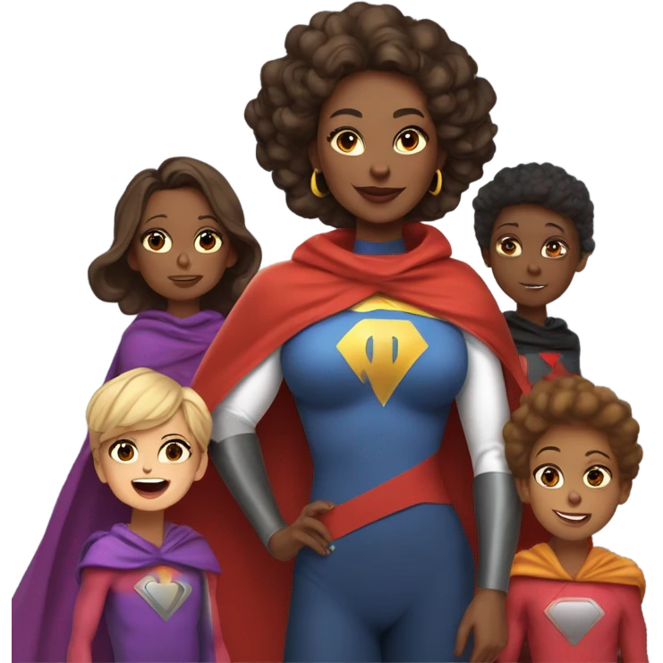 Super Mom emoji