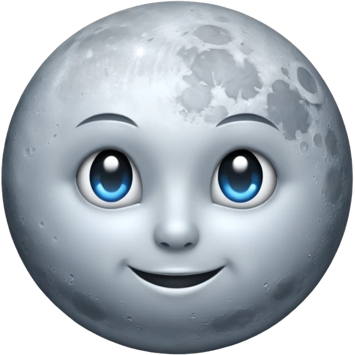 thr moon emoji