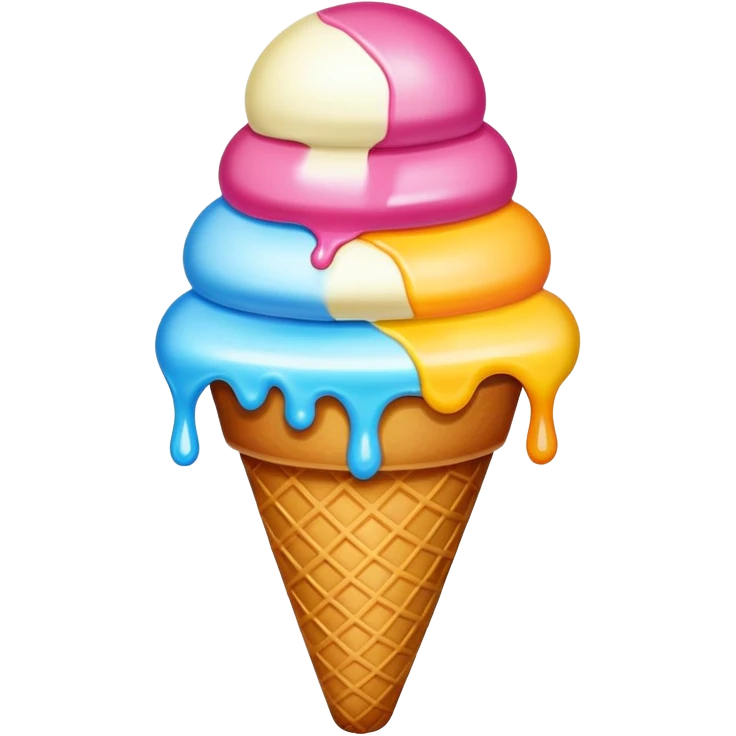 Ice cream emoji