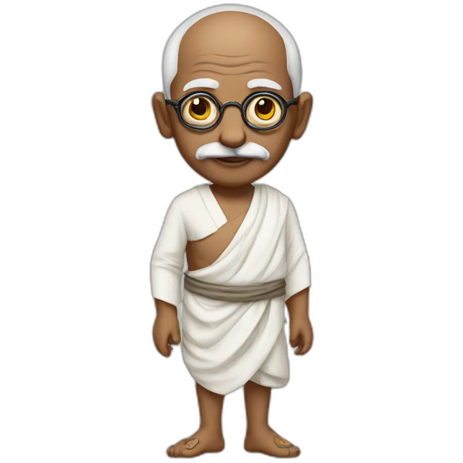 Gandhi emoji