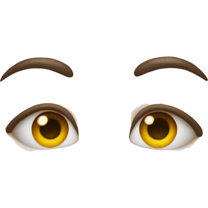 Eyes looking emoji