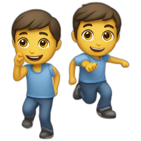 two steps ahead emoji