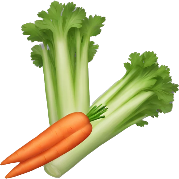 Celery and carrots emoji