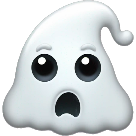 ghost poop emoji