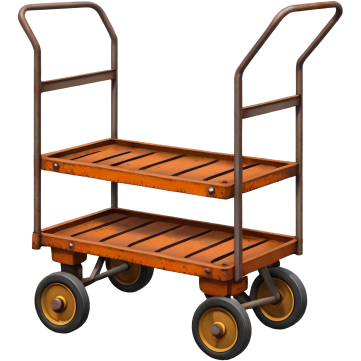 cargo trolley empty emoji