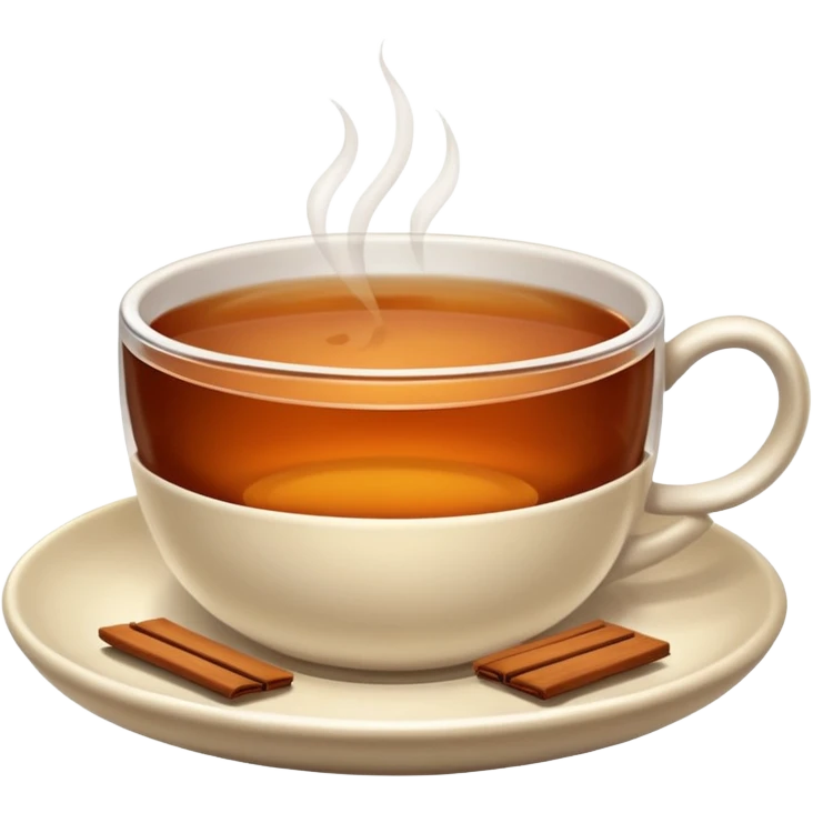  چایی که چایی داخل استکان و نعلبکیرخته شده باشه  emoji