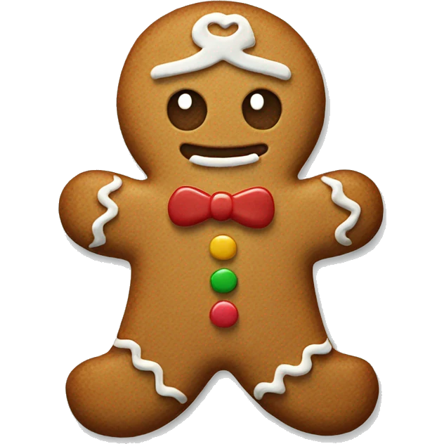 Gingerbread emoji