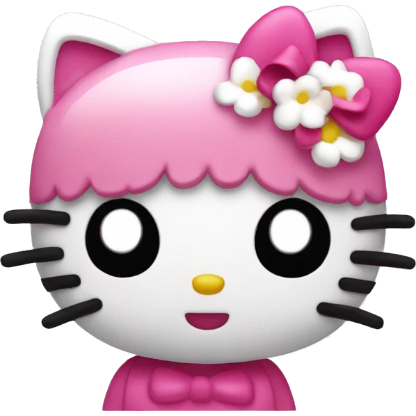 Hello kitty emoji
