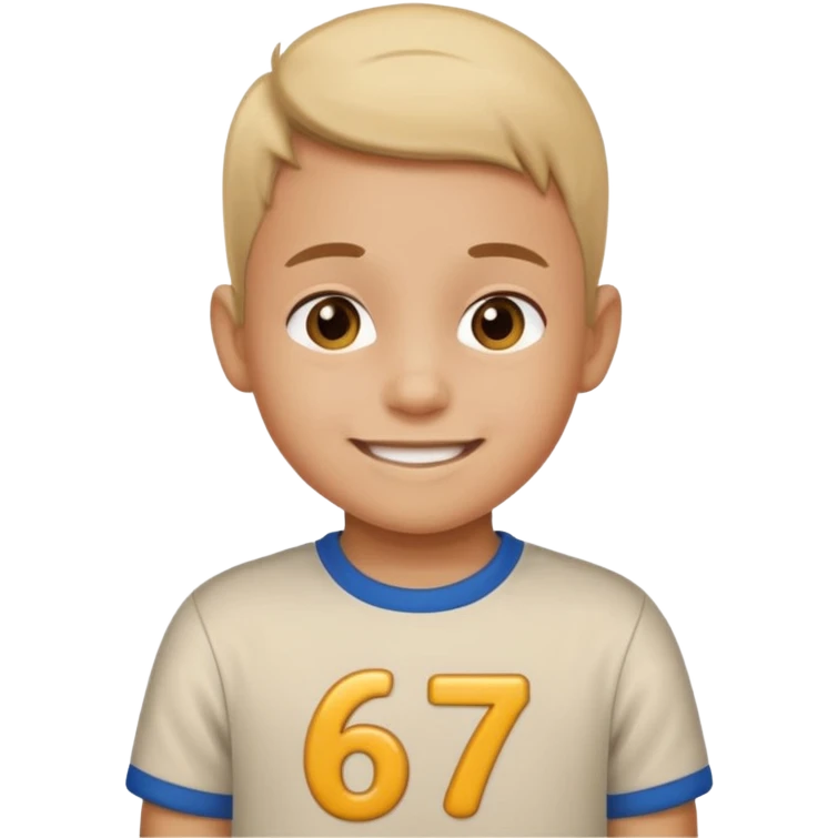 6 7 kid emoji emoji