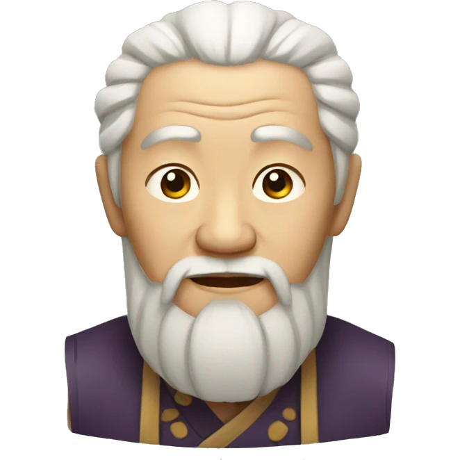 ancient Chinese old man emoji