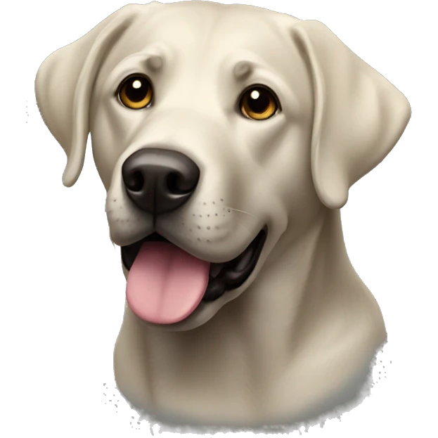 Black lab emoji