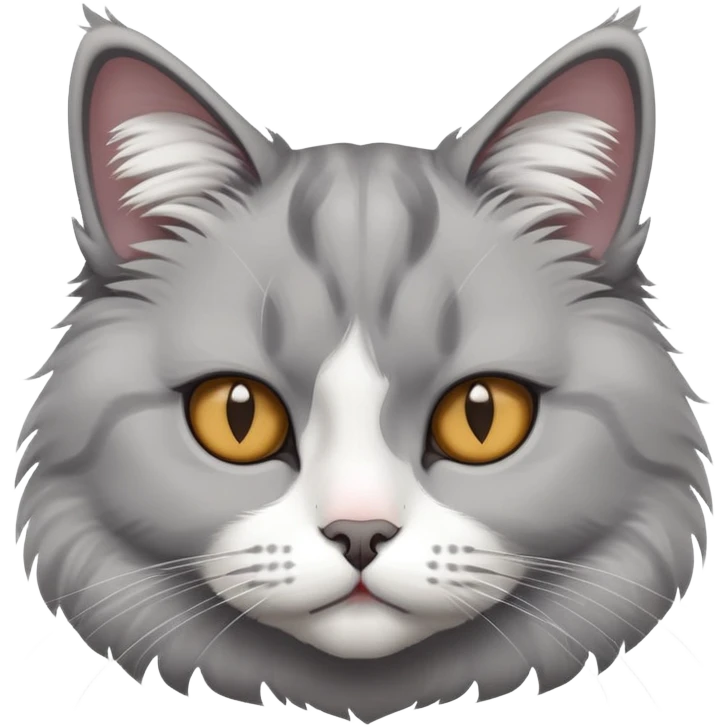 Cat doing side eye emoji