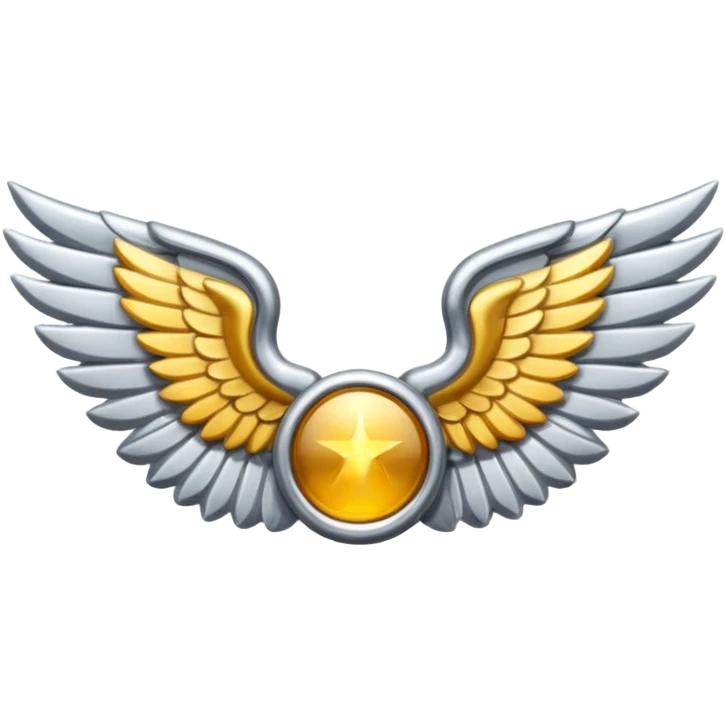 pilot wings emoji emoji