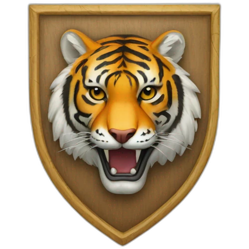 Coat of arm of Tiger  emoji