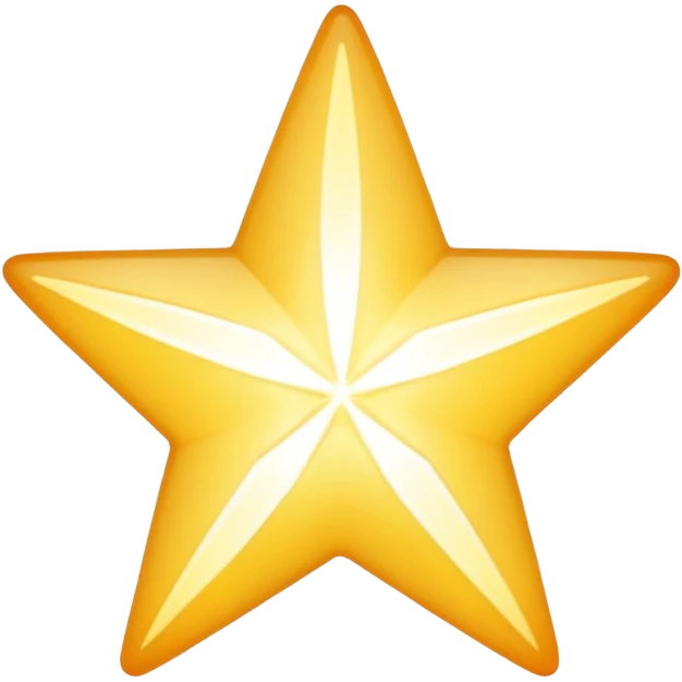 make a white star emoji