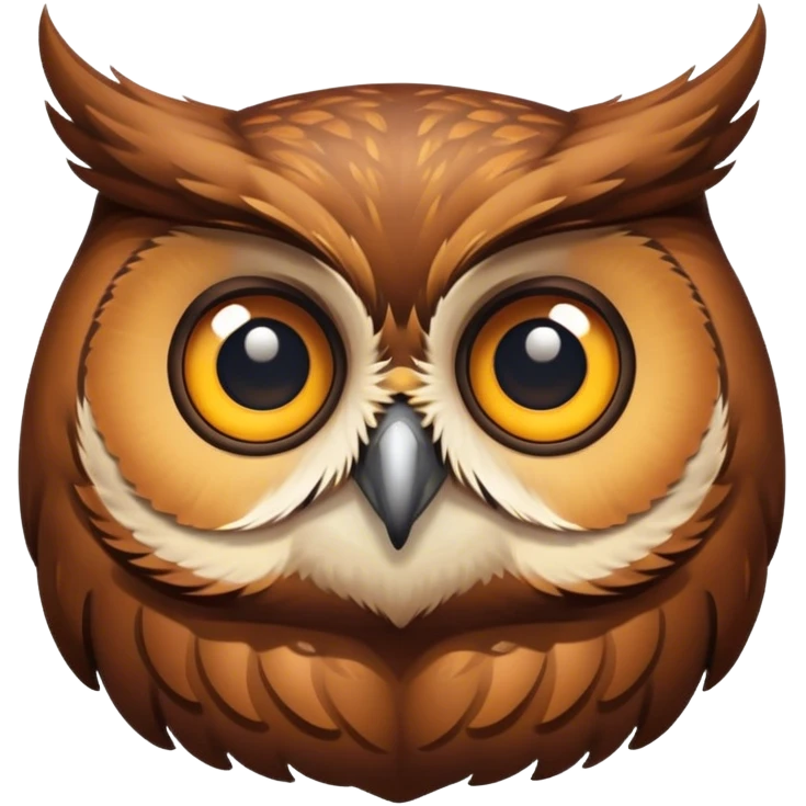 Sleepy Owl emoji