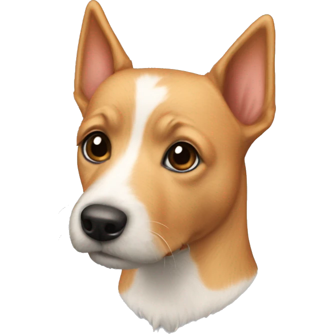 Peach terrier mix  emoji