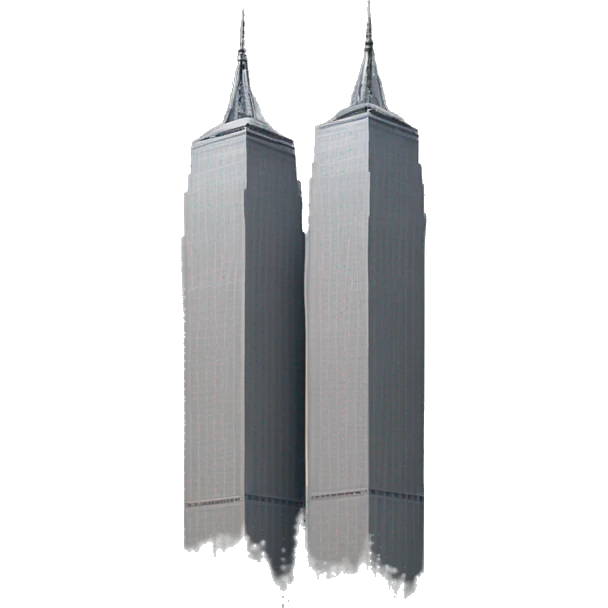 Twin towers  emoji