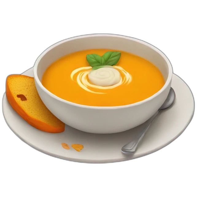 pumpkin soup emoji