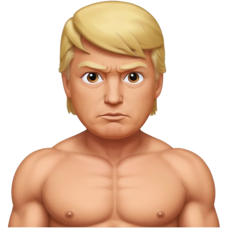 ترامپ لخت emoji