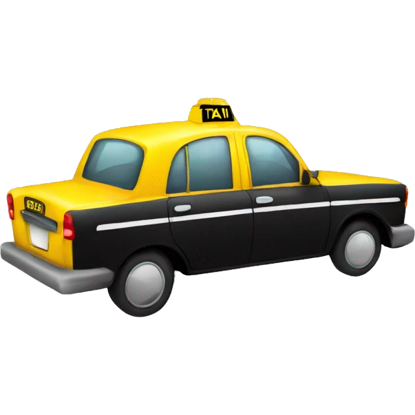 taxi  emoji