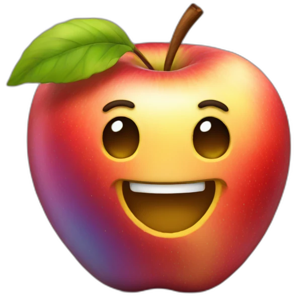 gay apple emoji
